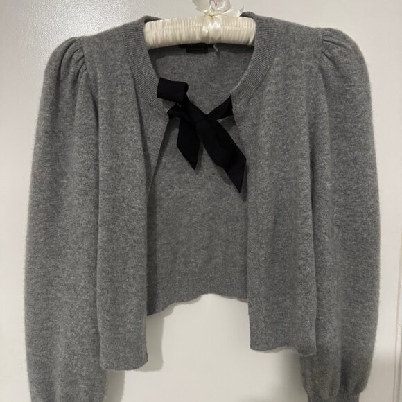 Alice + Olivia Kitty Puff Sleeve Cardigan - Sz XL - Like New, Always Sold Out! - Picture 2 of 8
